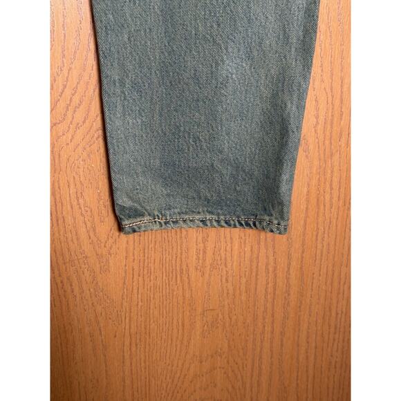 Levi's Men's 501 CT XX Customized & Tapered Button Fly Rare Green 2016 34x30 EUC - Picture 6 of 13